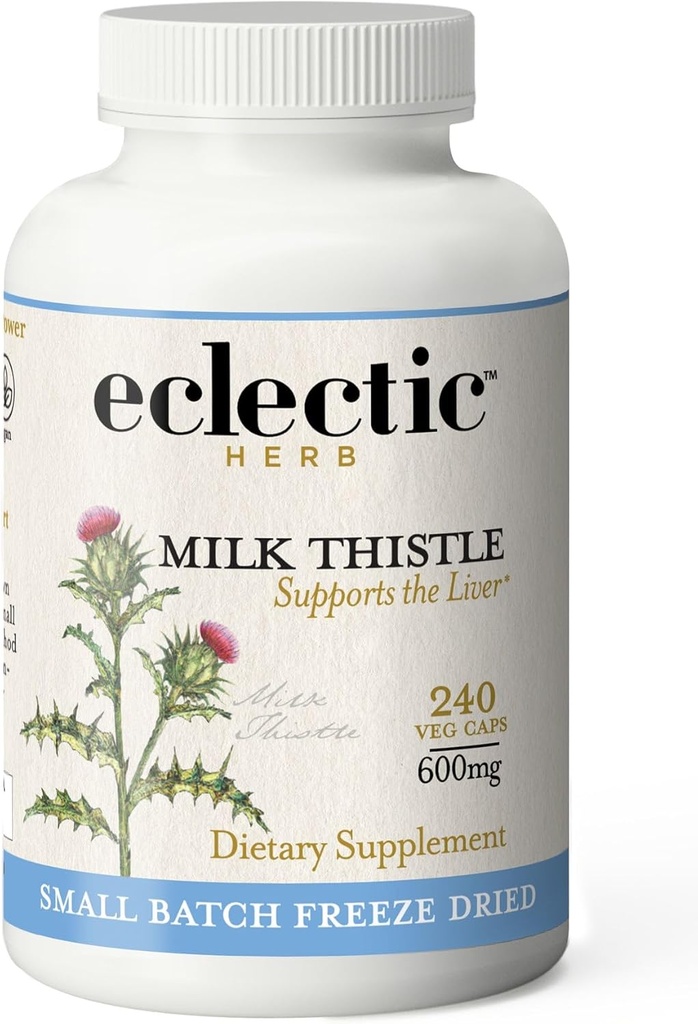 Eclectic Institute Raw Freeze-Dried Non-GMO Milk Thitle 