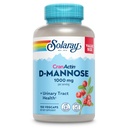 Solaray D-Mannose 1000mg s CranActin Cranberry Supplement 400mg, Urinary Tract Health & Bladder Support Capsules with Vitamin C, Vegan, 60 Day Guarantee, 75 Servings, 150 VegCaps