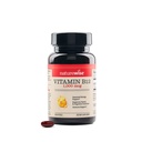 NatureWise Vitamín B12 1000 mcg - Dietary Supplement for Supporting Energy Metabolizmus, Duševná jasnosť, Nervový systém Zdravie - Ľahko prehĺtať, Soy & Gluten-free, Non-GMO - 60 Softgels[60-Deň dodávky]