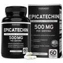 Epikatechin Extract 500mg Per Serving (60 Kapsule) Myostatín Inhibítor, Myostatin Blocker pre Lean Muscle, Nitric Oxide, Stamina & Endurance 