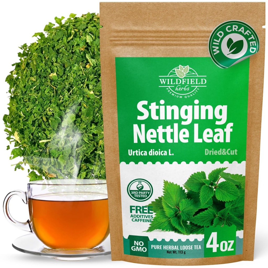 4 oz. Sušené Nettle Leaf Tea Ortiga Plantle Herb Bulk Stinging Nettle Leaf Herb Tea (Urtica dioica) - 113g Stinging Nettle Leaves Herbal Tea ortiga verde te