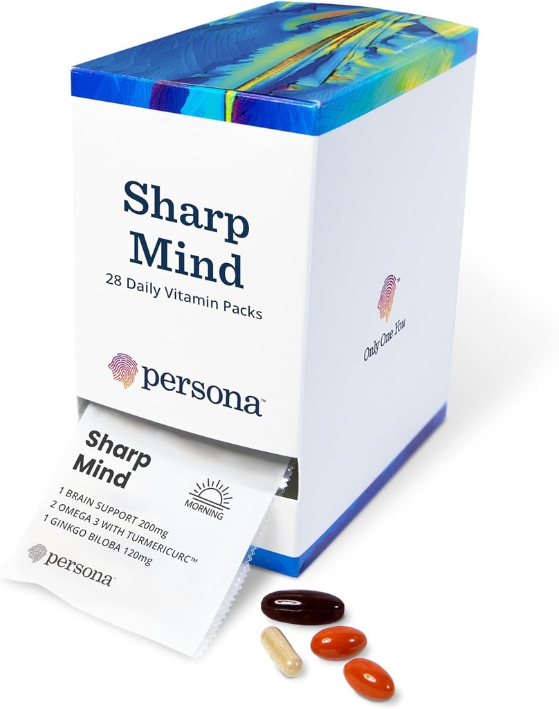 Persona Nutrition Sharp Mind Vitamínové balenie pre duševnú jasnosť a zaostrenie (28 balení) 