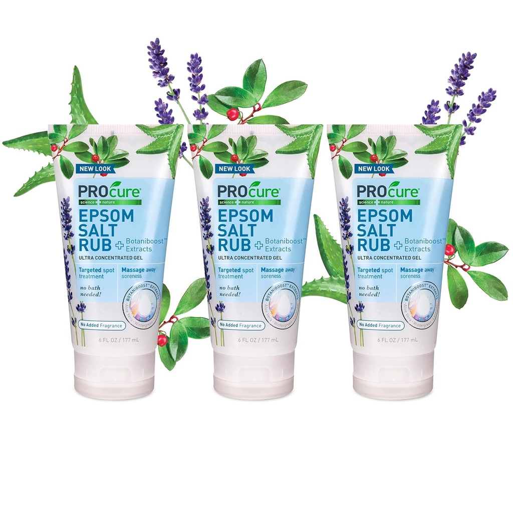 Procure Epsom Salt Rub Gel - 3 balenia