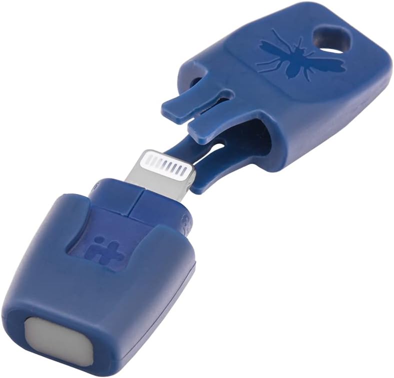 Heat it - Smartphone-Powered Insect liečiteľ - Chemicky bez úľavy od svrbenia a bolesti len s koncentrovaným teplom - pre iPhone 6s až 14 (Lightning)