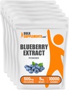 BulkSupplementments.com Blueberry Extract Powder - Blueberry Extract for Peaking - Anthocyanin Supplement - Antioxidants Supplement - Wild Blueberry Powder - Smoothie Powder (5 kilogramy - 11 libier)