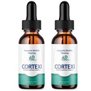 (2 balenia) Cortexi kvapky do ucha - Oficiálna formula - Cortexi Tinnitus liečba Cortexi podpora sluchu kvapky, Cortexi pre zvonenie v ušiach, Cortexi Supplement kvapky Maximálna sila nová zlepšenie (2 oz)