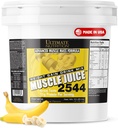 Ultimate Nutrition Muscle Juice, Weight Gain Drink Mix - Mass Gainer Cvičenie Powder pre mužov a ženy - Supplement for Lean Muscle Growth & Immune Support with 55g Protein - Banana, 10.45lb