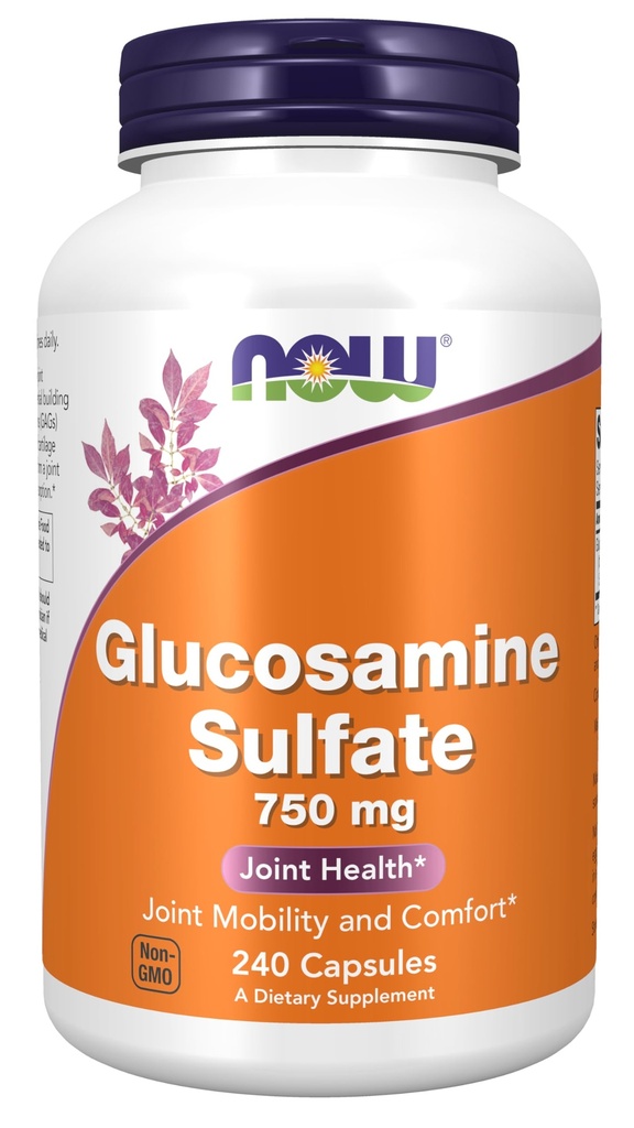 Teraz Foods Doplnky, Glukozamín sulfát 750 mg, s UL Dietary Supplement Certification, 240 Veg Kapsule