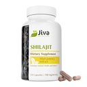 Jiva Botanicals Premium Shilajit Supplement 700 mg - Shilajit Kapsule extrakt s minerálmi, Fulvic/Hummic Acid for Immune Support & Nomal Digestive Health - 120 Vegan Capsule (Pack of 1)