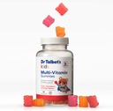 Dr. Talbot's Kids Multi-vitamín Gummy - Vitamín A, C, B-12, Zinok Imunita a podpora rastu pre deti - 60 Gumies - 2+ Roky - Jahoda, Cherry, a Orange Archív