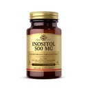 Solgar Inozitol 500 mg - 100 Rastlinné kapsule - podporuje bunkové funkcie a zdravie mozgu - Vegan, bez lepku, bez mliečnych výrobkov, Kosher - 100 Servings