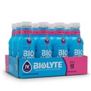 BIOLYTE Electrolyte Drink - doktor-formulovaný hydratačný nápoj, Electrolytes voda, Chemoterapia musí mať pre ženy a mužov, rehydratácia IV Tekutina vo fľaši - ovocná rana, 16 Fl Oz (12 balení)