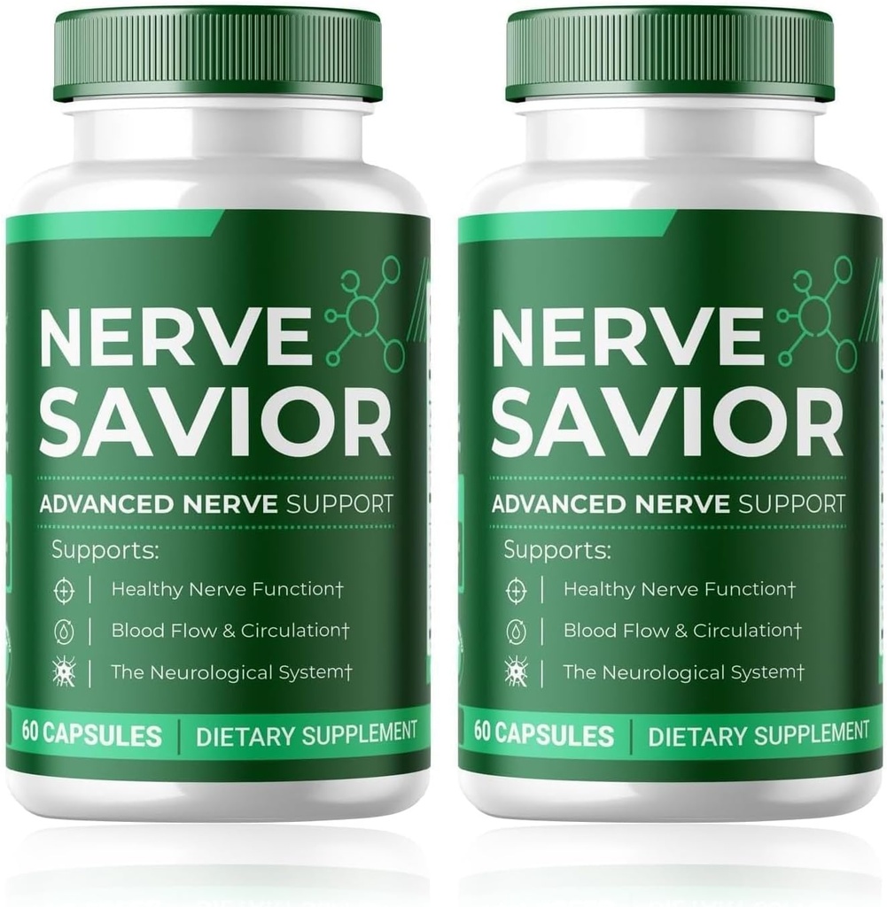 Nový Nerve Savior pre Neuropatia- Advanced Nerve Support Kapsule