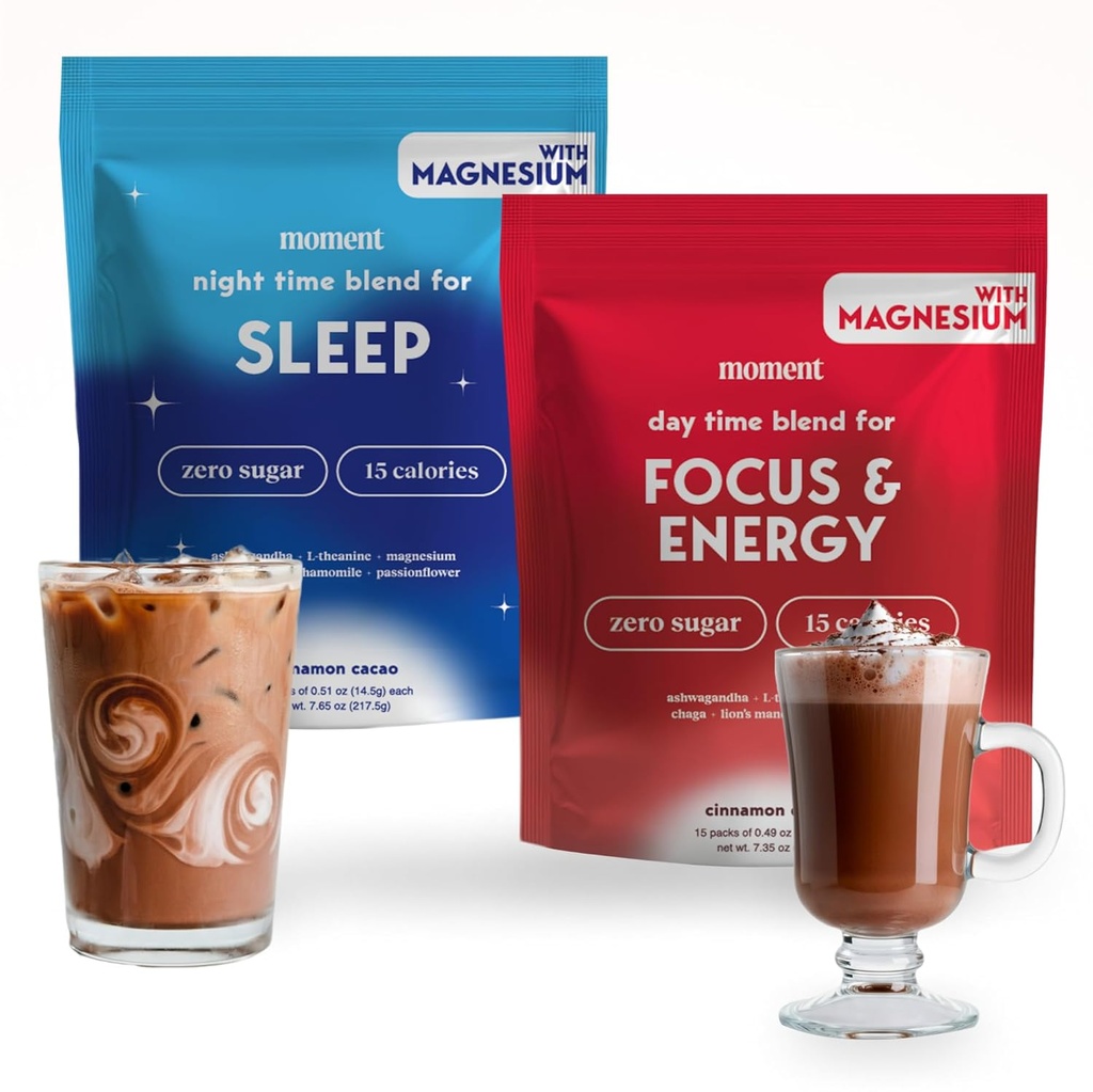 Drink Your Meditation Moment Chocolate Dream & Cacao Adaptogen Mushroom Bundle 