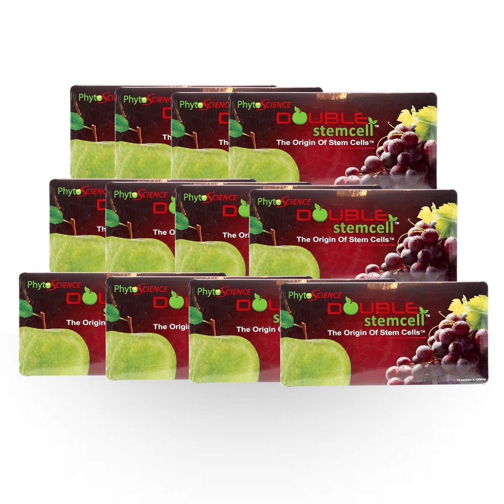 12x Fytoscience PhytoCellTec Apple Grape Double StemCell kmeňové bunky proti starnutiu