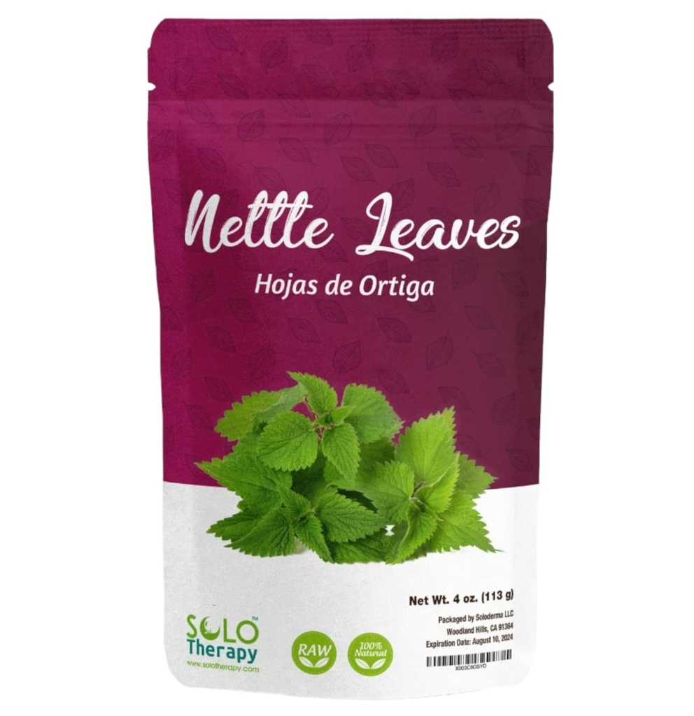 Nettle Sušené listy strihu , 4 oz. , Hojas De Ortiga , Nettle Leaf Tea , Referenceable Bag , Produkt z Chorvátska , Balené v USA (Nettle Leaf 4 oz.)