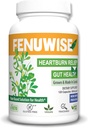 Natural Fenugreek Fiber Capsule Supplement od Acid Relief - Premium Vegan Dietary Supplement Supporting Digestive Health, 120 Count