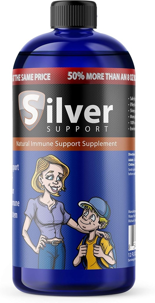 Čistená iónová technológia Silver Liquid Immune Booster pre deti, domáce zvieratá a dospelí zlepšuje Wellness