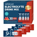 Venture Pal s vysokým obsahom sodíka bez elektrolytov prášok balíček - hydratačné balíčky s vitamínom, sodíkom a draslíkom 