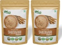 Empower Your Well-Being: Shatavari Powder Pure a Natural Ayurvedic Herbal Supplement, Venované starostlivosti o zdravie žien - 16 oz (Back of 2)