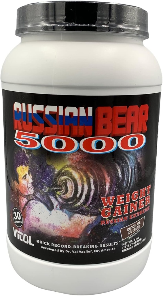 VITOL ruský medveď 5000 čokoláda, 4 lb