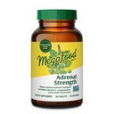 MegaFood Adrenal Sila - Adrenal Suplements with Ashwagandha, Vitamín C, Magnézium Glycinate, Holy Basil, Astragalus - Znižuje hladinu kortizolu - Vegetarián - 90 Tablety (45 Servings)