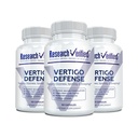 Výskum Overené Vertigo Defense - Upokojiť príznaky a podporu vnútorné rovnováhy ucha - vitamín D3, Ginger, Ginkgo Biloba, BioPerine - 180 Kapsule