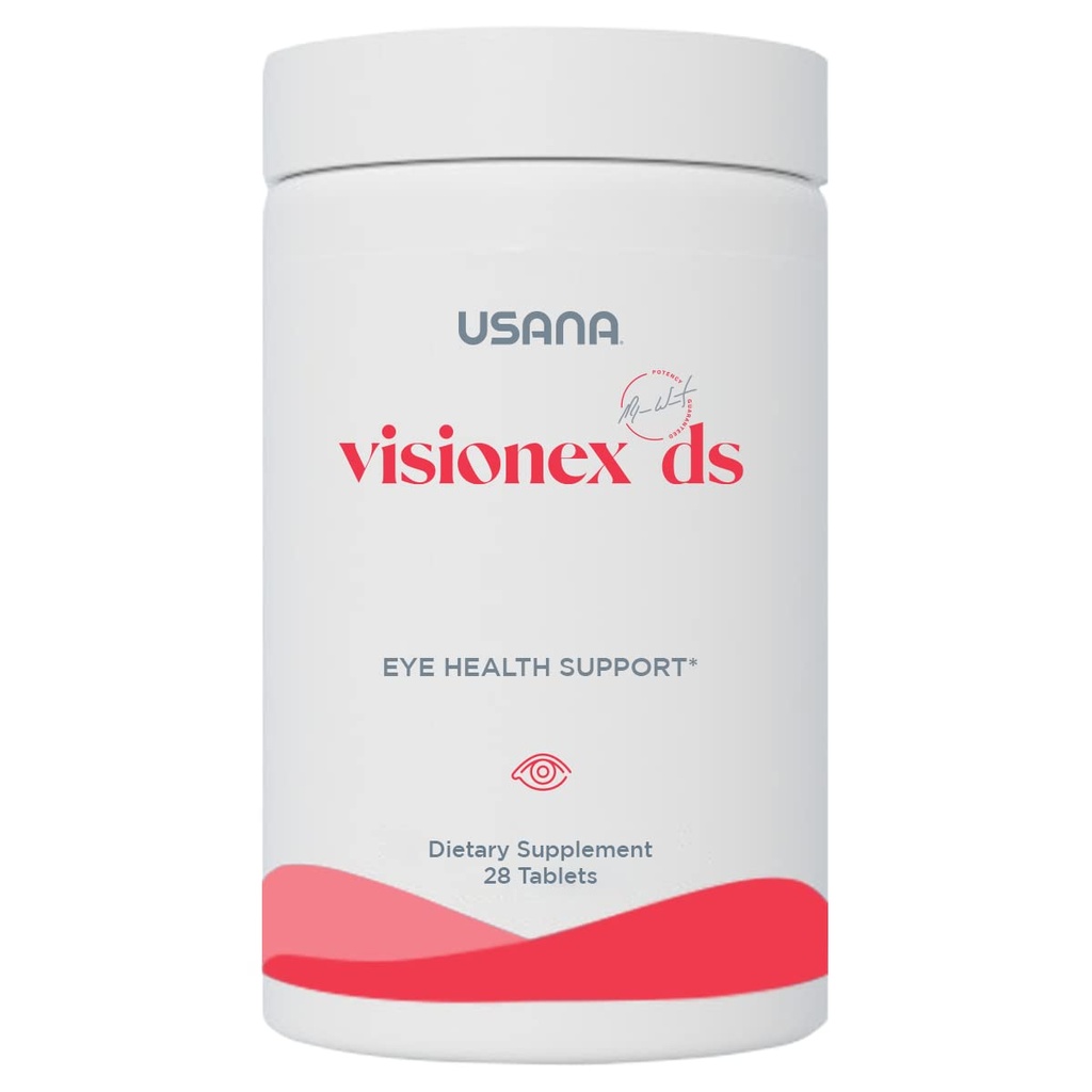 USANA Visionex DS s Lutein Zeaxantin pre pokročilé zdravie očí a podporu zraku* - 28 tabliet - 28 dní dodávky