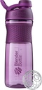 BlenderBottle SportMixer fľaša ideálny pre proteínové Shake a pre cvičenie, 28-Ounce, Plum