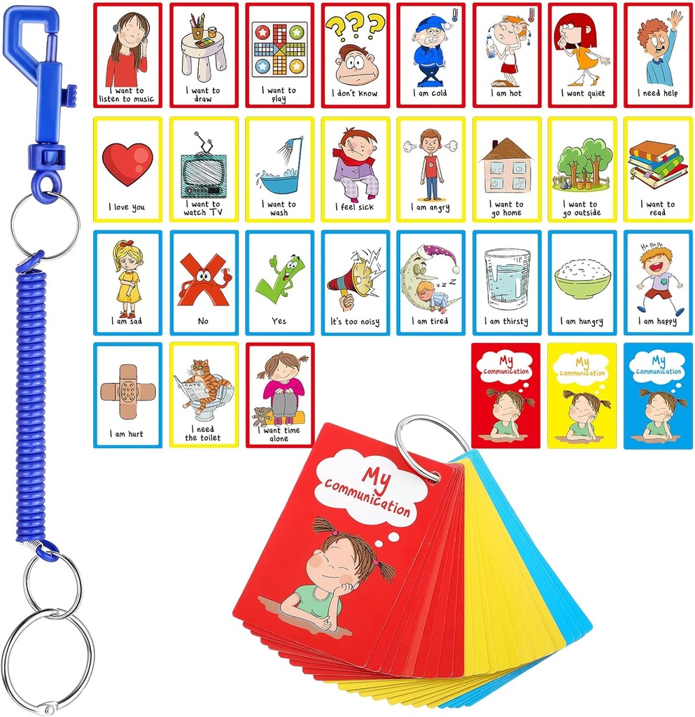 27 Autizmus Komunikačné karty Vizuálna pomoc Nonverbal Communication Board Prejav Oneskorenie Pocity Pocity Flash Karty Autizmus Špeciálne potreby Cue Karty Jazykové učenie hračky pre deti Deti Deti Dospelí