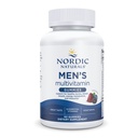 Nordic Naturals Mužské multivitamínové Gumies, zmiešané Berry - 60 Gummy - Podpora pre zdravé kosti, krvné cievy, energia a imunita - Non-GMO, Vegetarián - 30 Služobné