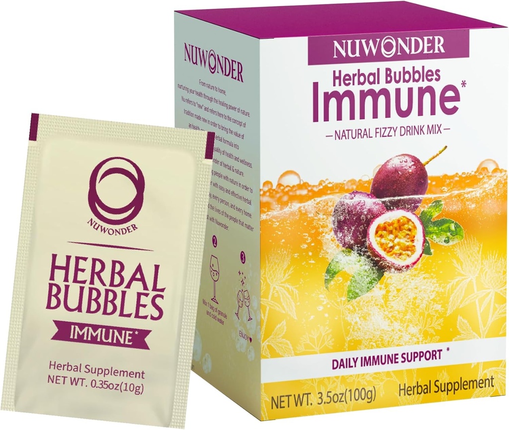 Imunitná posilňovacia sírny nápoj Mix bylinné doplnky vyrobené s Astragalus, zázvor, Jujube, Atractylodes, mučenka ovocie, žiadne umelé, 10 balení (Extra 1 vrecká)