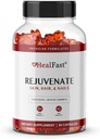 HealFast omladiť vitamíny a minerály Gummy doplnok - kolagén Gummy + vitamíny, biotín, a zinok - Anti Aging Beauty & Skin Supplement Klinicky študovaný a lekár formulovaný - 60 Počet