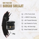 Himalayan Shilajit Resin for Women  Minerály 30g Premium Wellness