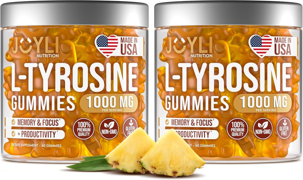 2 balenie - Joyli L-Tyrosine Gummies 1000MG 