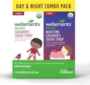 Wellements Organic Day & Nighttime Detský Kašeľ Combo Sirup 
