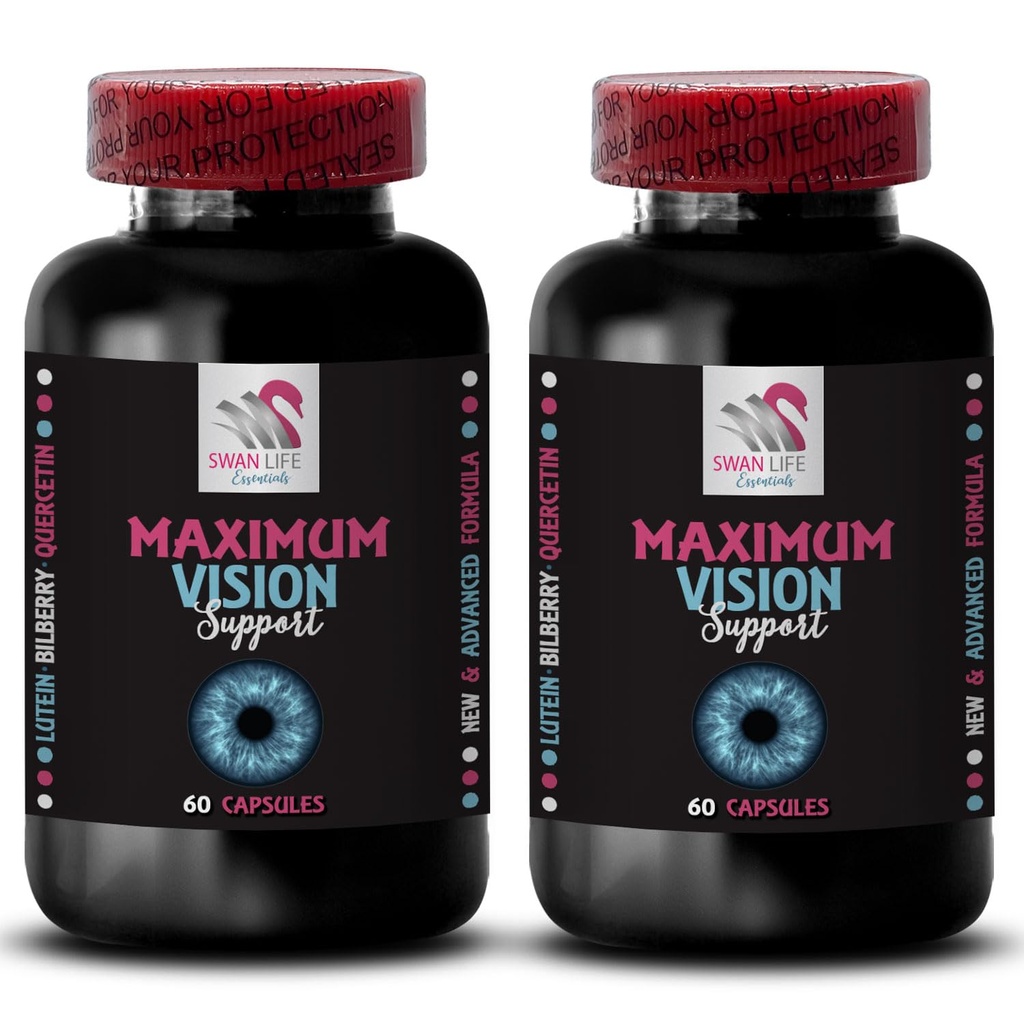 Vision balance - EYE VISION DOPLNOK - Číra scény, Očná sila, Lepší obraz, Kryštalické videnie, Sharp linky, Očná jasnosť, Focus výhoda, Čistá dohľadnosť, Živé videnie 2 Fľaša 120 Kapsule
