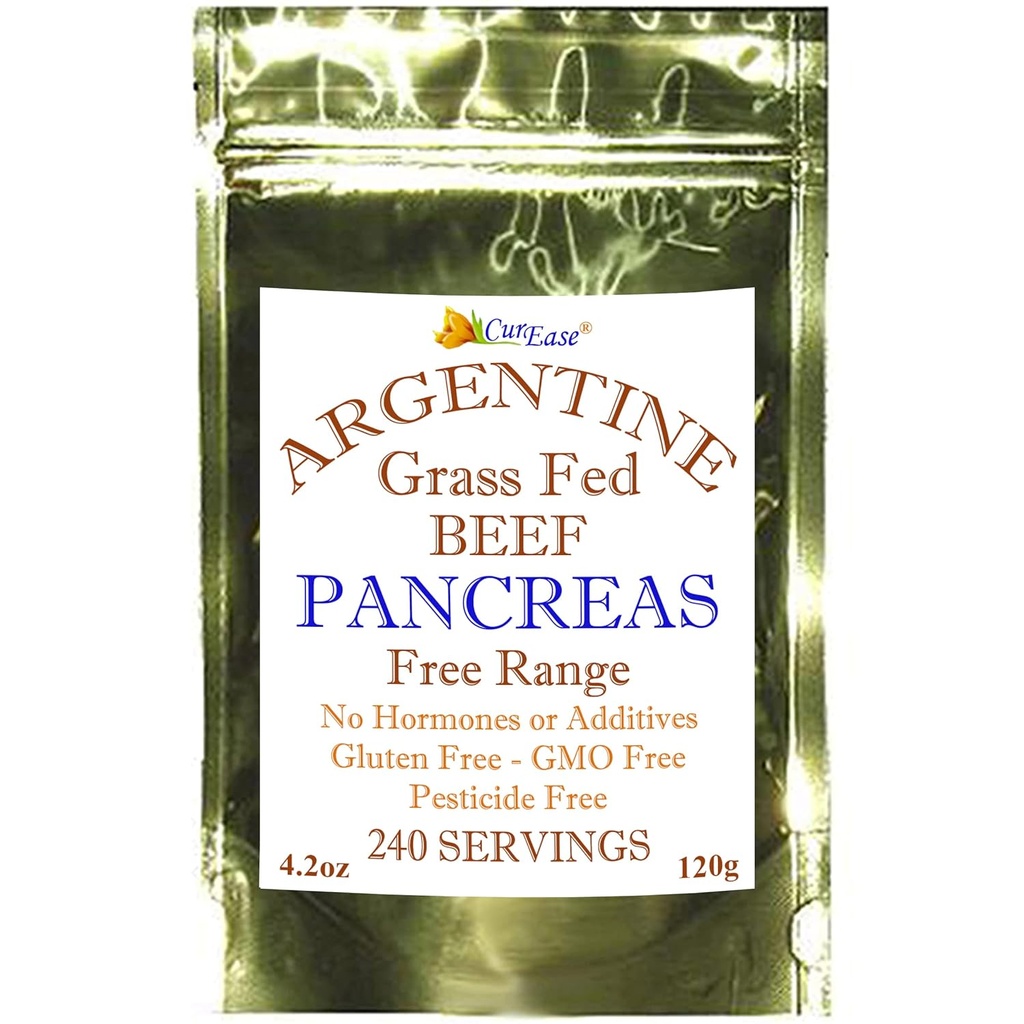 Argentine Beef Pancreas Powder - Tráva Fed & Finished 4,2 unca