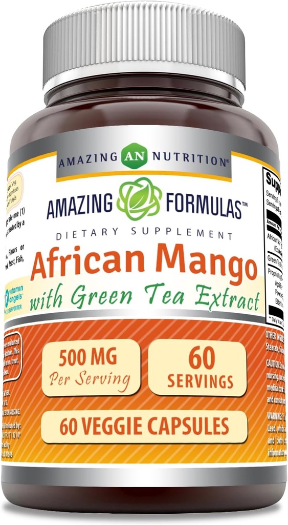 Amazing Formulates African Mango with Green Tea Extract Supplement 