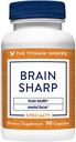The Vitamin Shoppe Brain Sharp with Acetyl-L-Carnitine, Phosphatidylserine & B Vitamins for Memory, Focus, Energy Production (90 Capsules)