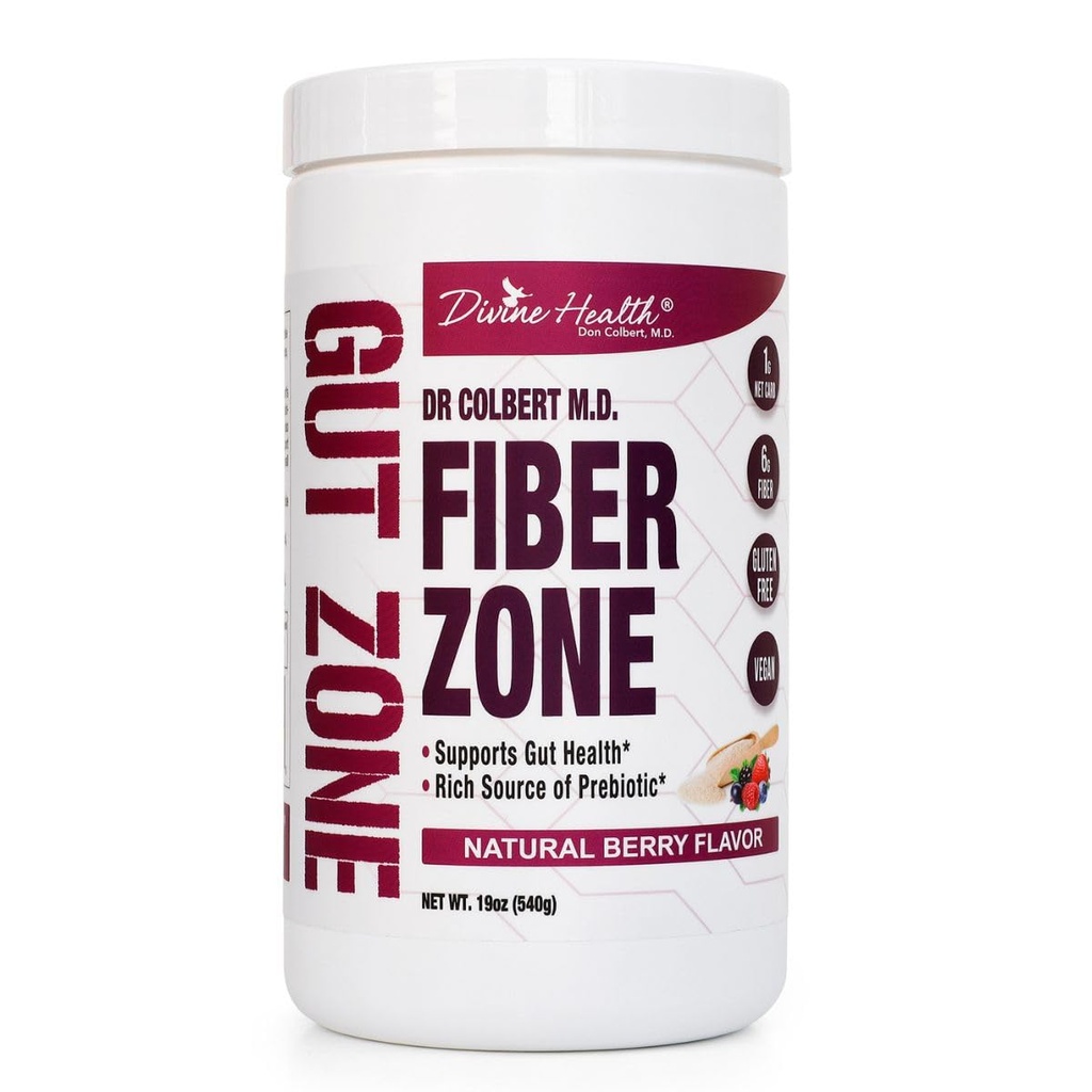 Božské zdravie Dr Colbert, MD Fiber Zone Powder 