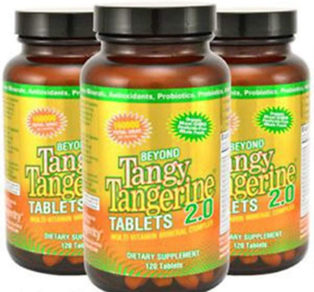 Youngevity Beyond Tangy Tangerine 2.0 Multi-vitamínový a minerálny komplex - Vyrobené z prírodných & celých potravín 