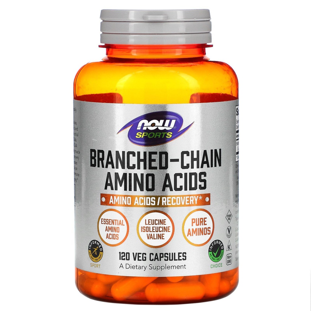 TERAZ Foods Branch-Chain Amino (BCAA) 800mg, 120 Kapsule