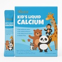 Ageless Kids Liquid Calcium Supplement, to Growing Kosti, Vitamín D, Zinok, a horčík, s extraktom morskej bazy - vysoká absorpcia, imunitná podpora, Gluten-free - 25 ml (15 Počet)
