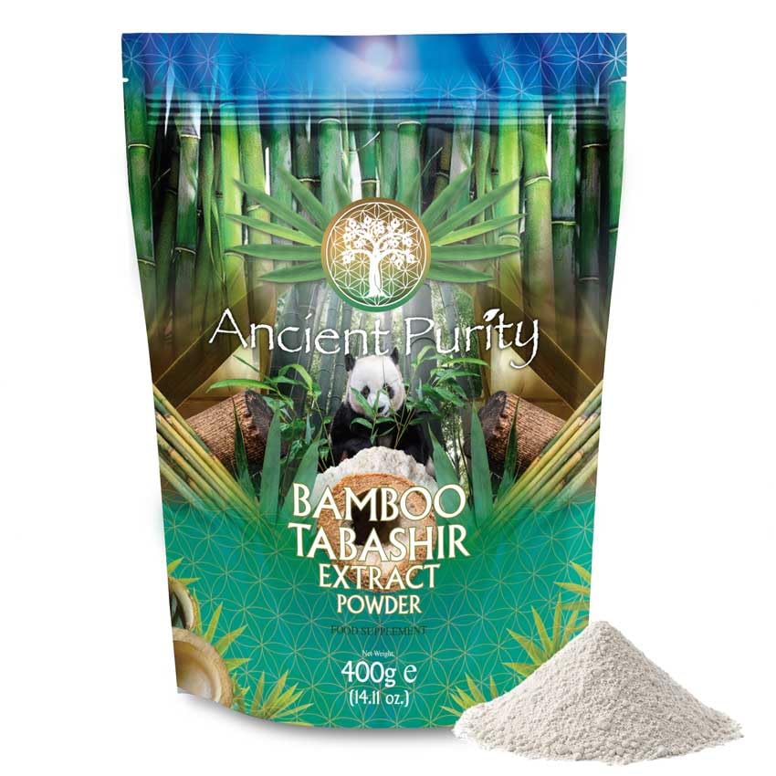 Bambusový extrakt TABASHIR (najvyššia sila oxidu kremičitého) 400g