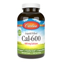Carlson - Cal-600, 600 mg vápnika, Bone Support, Healthy Teeth & Optimal Wellness, 100 Softgels