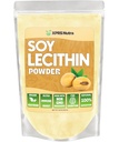 XPRS Nutra Soy Lecithin Powder Food Grade Fat Emulgátor - Vhodné na varenie, pečenie a viac - Vegan Friendly Soy Lecithin Powder Cooking Aid (16 Ounce)