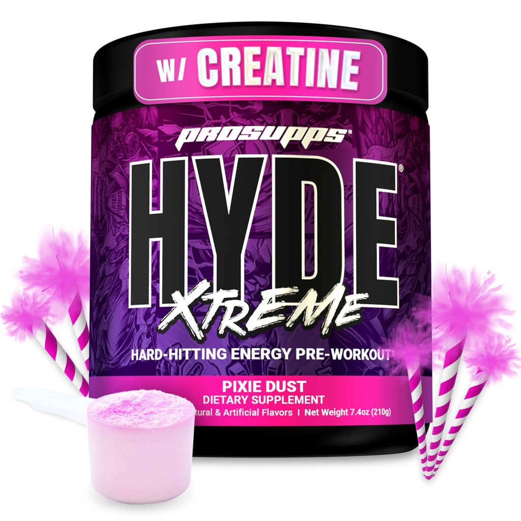 PROSUPPS Mr. Hyde Xtreme Pre Cvičenie Powder with Creatin, Beta Alanine & Caffeine 