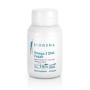 Biogena Omega 3 DHA Vegan: Plant Based Supplement from Algae Oil for Improved Omega-3 Supply (60 Kapsule 1x denne)