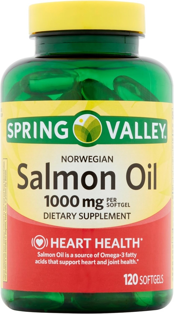 Jar Valley Salmon Oil 1000 mg